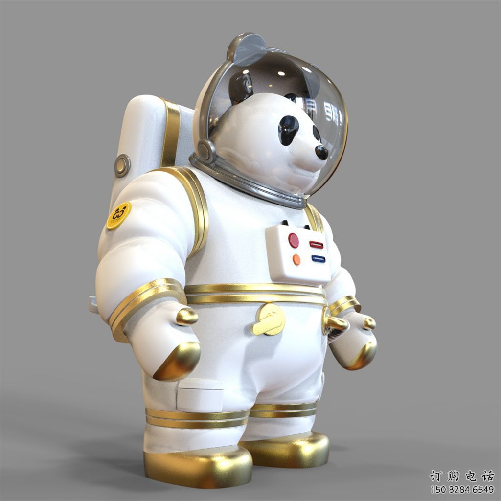 大型宇航員雕塑廠家  歐式小品  戶外宇航員雕塑擺件