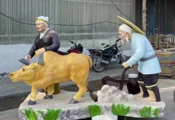 草地農(nóng)民雕塑廠家 現(xiàn)代公園小品 大型農(nóng)民雕塑規(guī)格