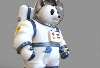 抽象宇航員雕塑廠家  創意小品  戶外宇航員雕塑定做