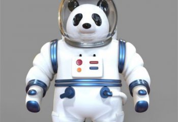異形宇航員雕塑廠家 現代小品  創意宇航員雕塑加工廠
