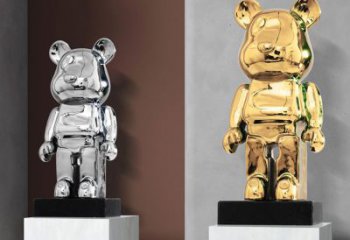 歐式外星人雕塑廠家 抽象擺件  創意電鍍外星人雕塑廠