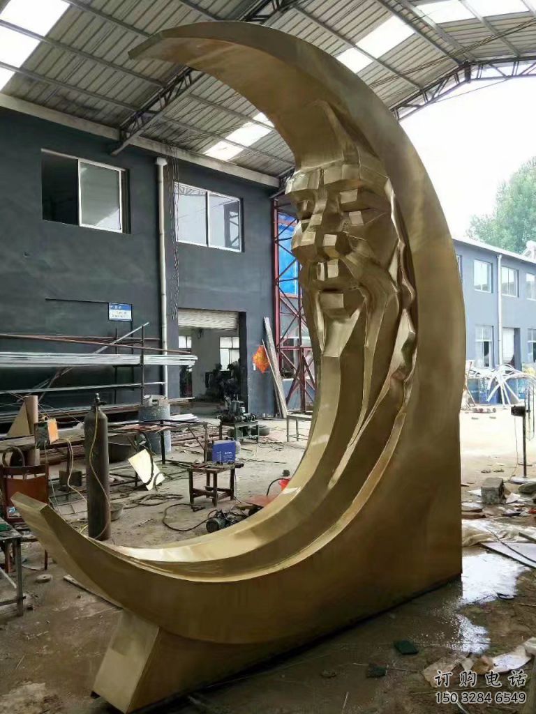 庭院月老雕塑廠家 現(xiàn)代小品 鍛造月老雕塑廠