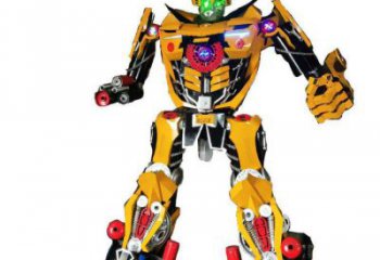 戶外變形金剛雕塑廠家 噴漆小品 大型變形金剛雕塑擺件