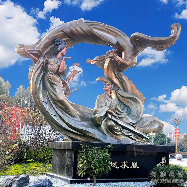 現(xiàn)代嫦娥奔月雕塑廠家 大型擺件  街頭嫦娥奔月雕塑定做