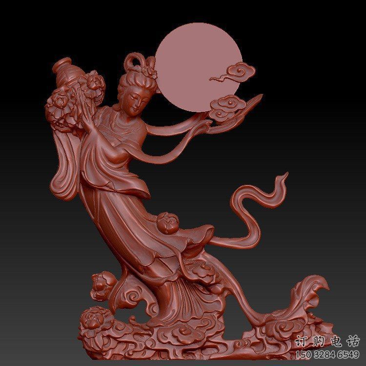 仿古天女散花雕塑廠家 草地小品 房地產天女散花雕塑廠