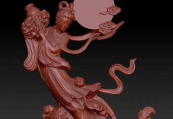 仿古天女散花雕塑廠家 草地小品 房地產(chǎn)天女散花雕塑廠