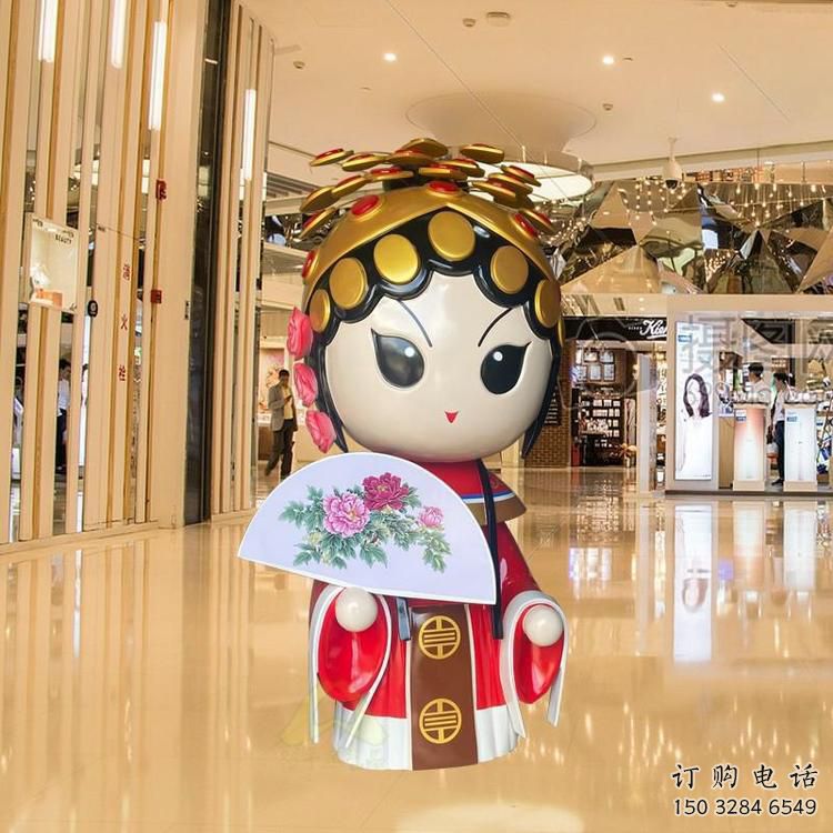 烤漆變臉雕塑廠家  現(xiàn)代創(chuàng)意小品  戶外變臉雕塑產(chǎn)品