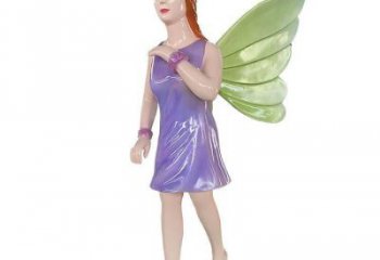 創(chuàng)意仙子雕塑廠家 烤漆現(xiàn)代小品 公園仙子雕塑廠