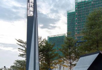 烤漆精神堡壘雕塑廠家 體育小品 現代不銹鋼精神堡壘雕塑