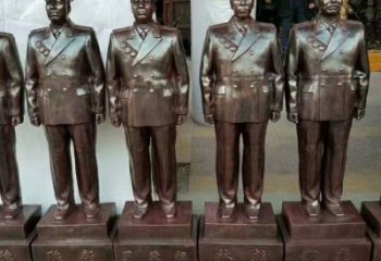 部隊(duì)偉人雕塑廠家 創(chuàng)意小品 噴漆偉人雕塑擺件