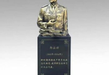 中式英雄雕塑廠家 教育小品  現代烤漆英雄雕塑擺件