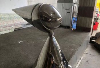 街頭卡通人雕塑廠家 大型別墅區(qū)擺件  抽象不銹鋼卡通人雕塑