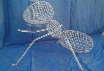 螞蟻擺件雕塑廠家 鏤空不銹鋼動(dòng)物雕塑制作