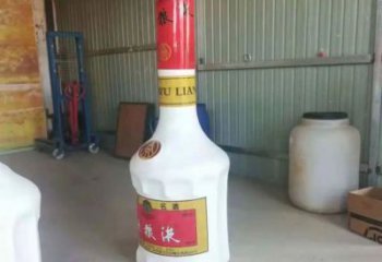 風(fēng)景區(qū)彩繪瓶子雕塑 售樓處廣場雕塑 仿古擺件制作