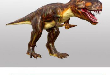 選定城市恐龍雕塑 風景區彩繪雕塑 抽象動物擺件