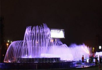 生產噴泉雕塑，燈光數控效果，公園噴泉雕塑廠家