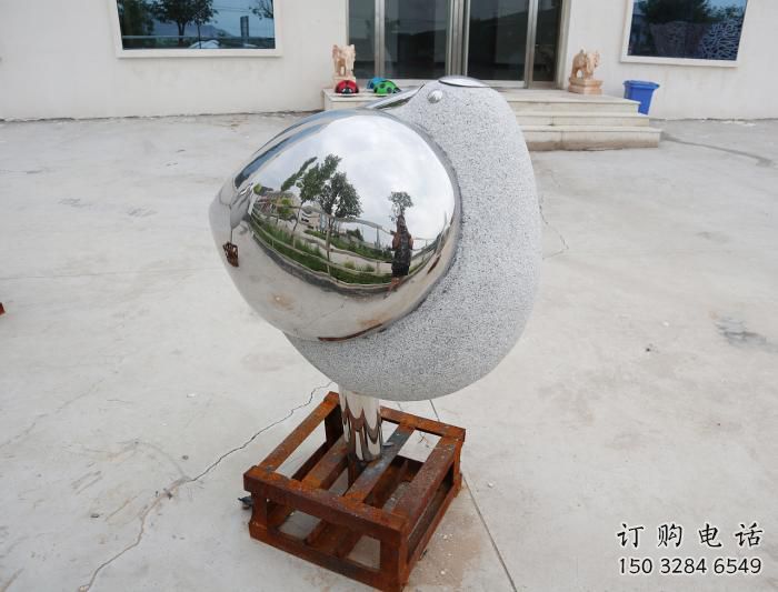 福建售樓部鳥類雕塑，景觀題材，抽象工藝