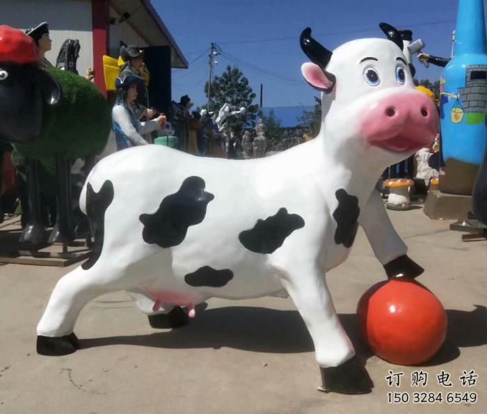 創意狗雕塑 步行街店門口雕塑 動物小品