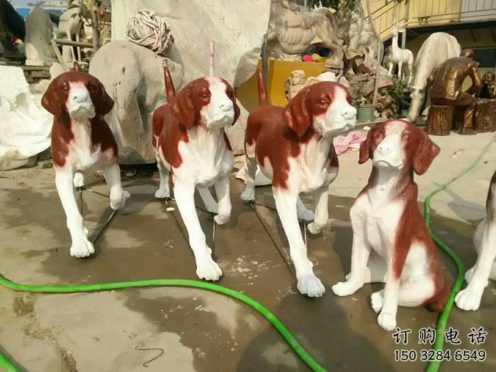 風景區(qū)狗雕塑 售樓處廣場雕塑 仿古擺件