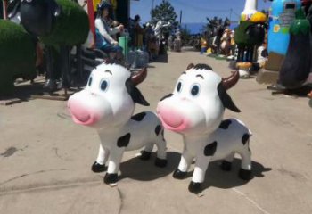 生產城市狗雕塑 風景區彩繪雕塑 抽象擺件