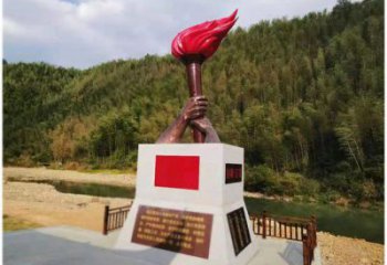 別墅區(qū)火焰雕塑廠家 大型別墅區(qū)擺件 剪影雕塑