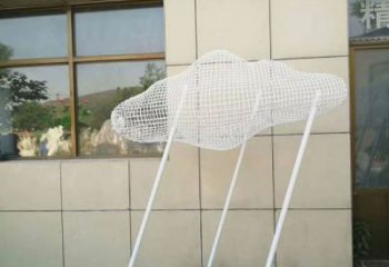 公園云梯雕塑 創意企業云朵雕塑廠家 美陳梯子雕塑