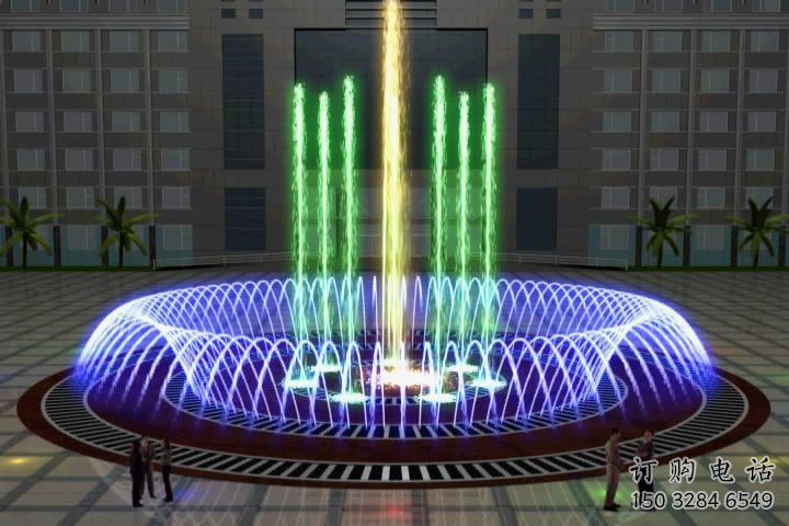 通用噴泉雕塑，燈光數(shù)控效果，大型噴泉雕塑制作廠家