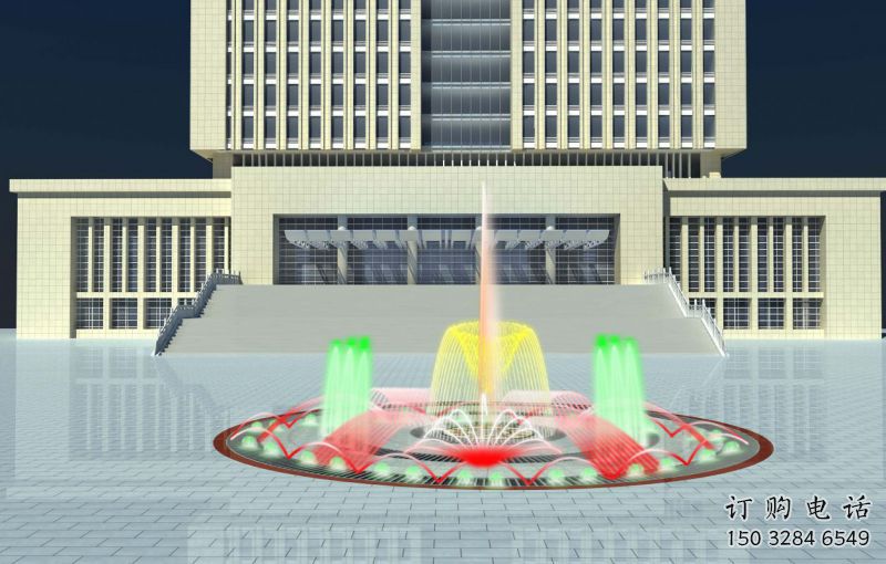 水景高噴搖擺噴泉雕塑，循環噴水模式噴泉雕塑預定