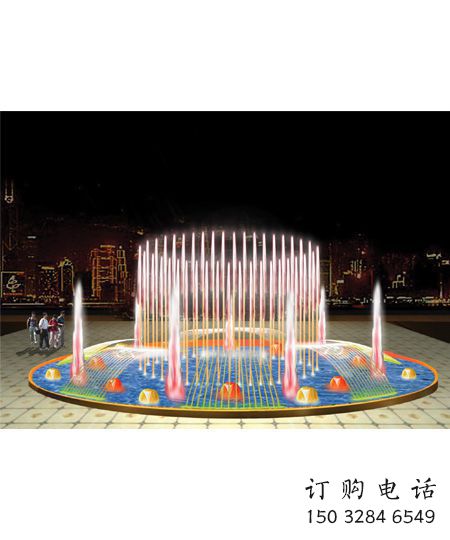 水簾搖擺噴泉雕塑，循環噴水模式噴泉雕塑公司