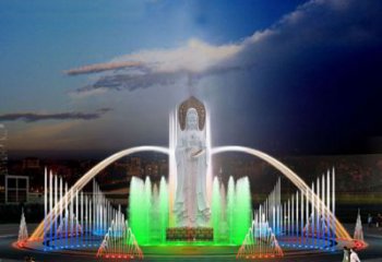 搖擺漂浮噴泉雕塑，水景藝術噴泉雕塑預定