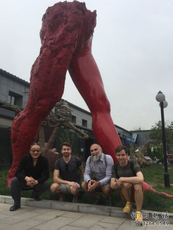 景區人字雕塑通用，陸地擺件，各類不銹鋼人字雕塑點擊