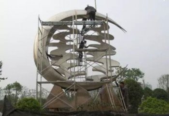 制造喜字雕塑廠家，鋼管組合，不銹鋼喜字雕塑制作