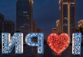 Love雕塑生產商，街頭藝術，藝術不銹鋼Love雕塑精選