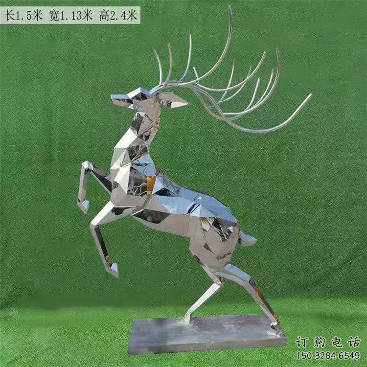 景觀小鹿雕塑選定，園林裝飾，大型切面小鹿雕塑公司