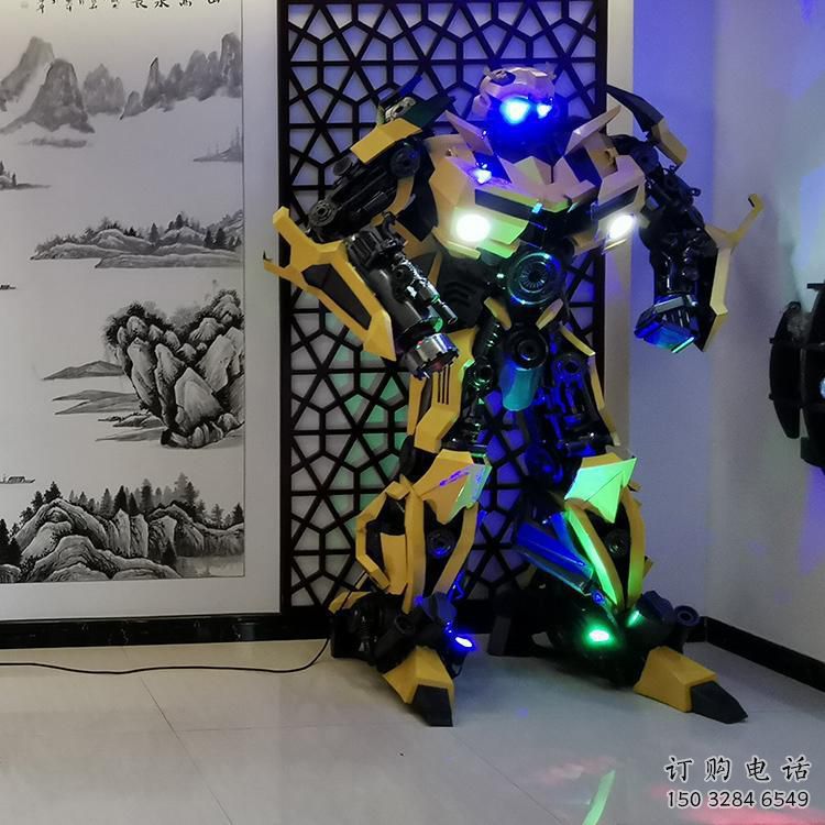 廣場機器人雕塑