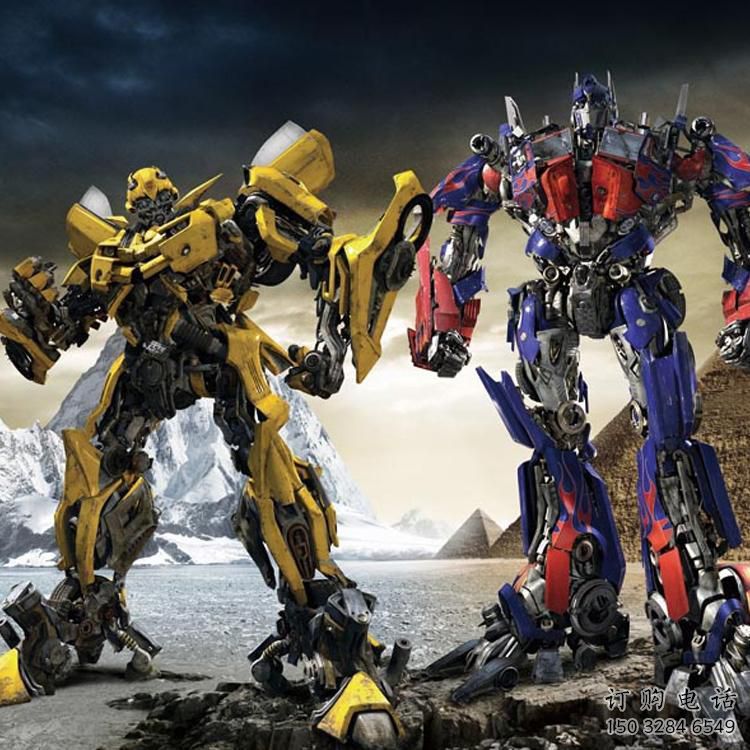 通用大黃蜂機(jī)器人雕塑