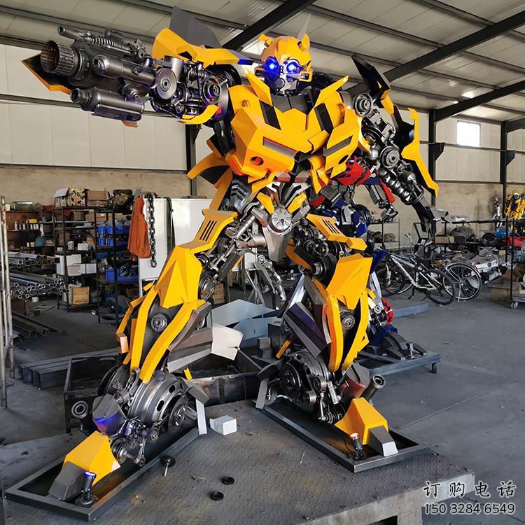 預定機器人版擎天柱雕塑