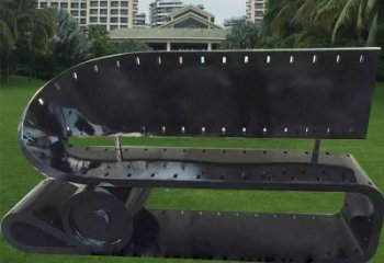 大型膠卷坐凳雕塑