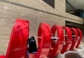 膠卷坐凳雕塑類型，室外美陳藝術雕塑