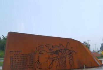 廣場景墻雕塑廠家，宣傳主題藝術(shù)類