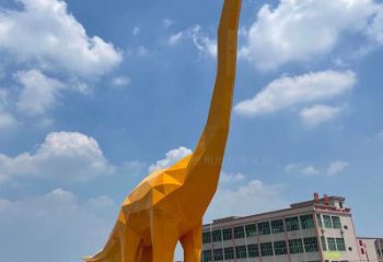 鍛鋼恐龍雕塑選用，小區(qū)擺件，大型烤漆恐龍雕塑公司