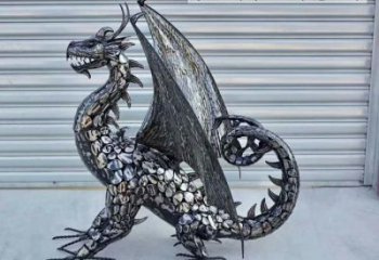 主題恐龍雕塑供給，中式工藝，景觀鐵藝恐龍雕塑精品