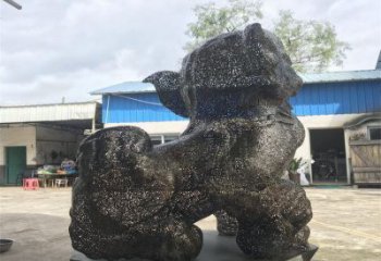 景區(qū)獅子雕塑供給，編織工藝雕塑，鋼絲獅子雕塑制作