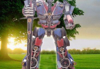 城市機器人雕塑