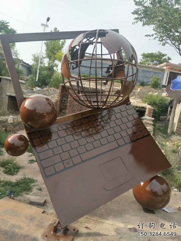 地球儀雕塑精選，陸地擺件，景觀筆記本地球儀雕塑精品