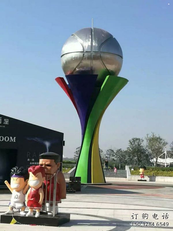 地球儀雕塑精品，景觀雕塑，不銹鋼手托地球儀雕塑生產商