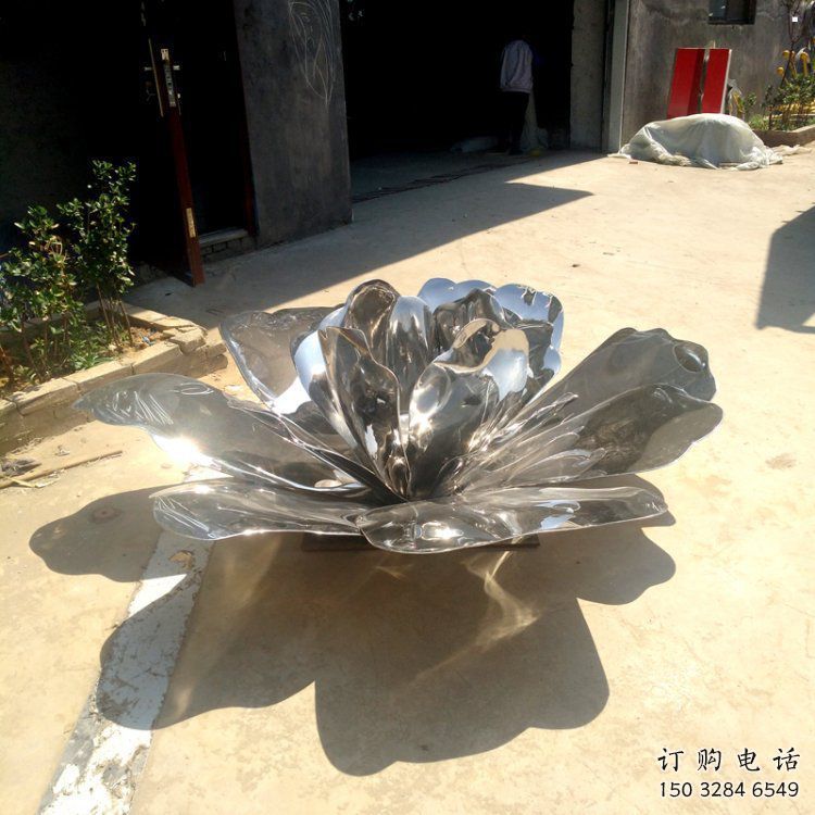 荷花雕塑供給，景觀雕塑，鏡面荷花雕塑廠家供求