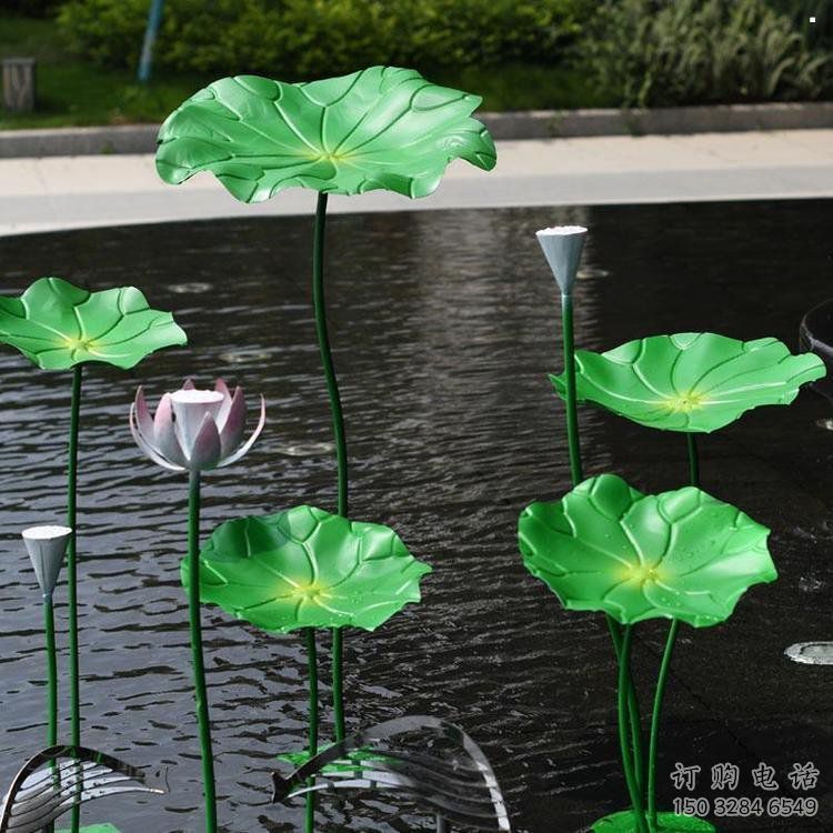 商業街荷葉雕塑