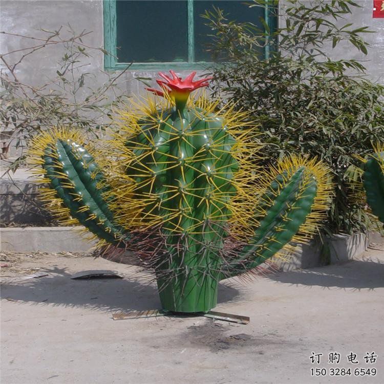 仙人棒雕塑指用，中式工藝，公園仿真仙人棒雕塑廠家