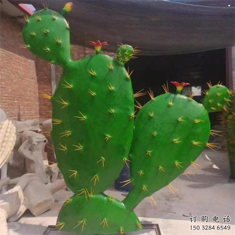 大型仙人球雕塑